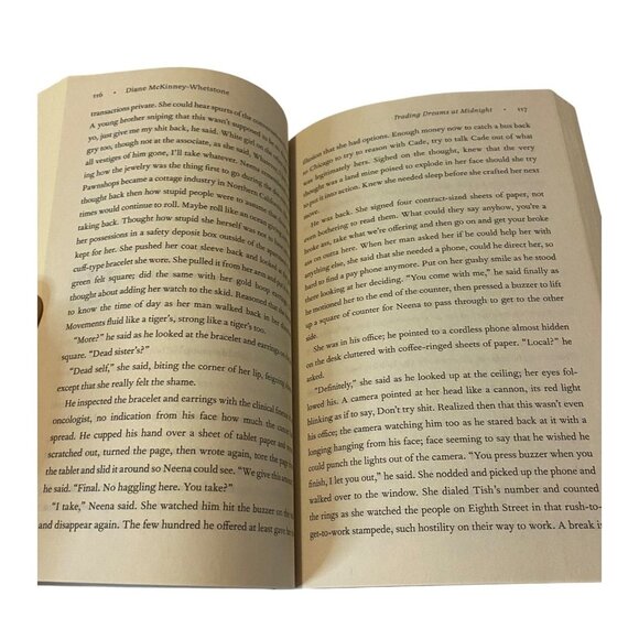Trading Dreams At Midnight By Diane McKinney-Whetstone Paperback Novel 2008 - Picture 5 of 10